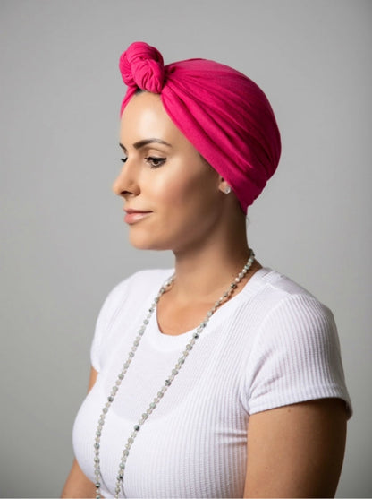 Chemo Chic Head Wrap - Stylish & Comfortable Headwrap for Cancer Patients | Soft Chemo Headwear for Hair Loss | Chemo Kits