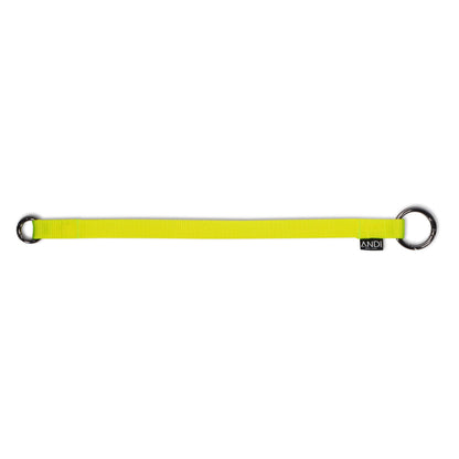 Key Leash - Hot Yellow (Gunmetal)