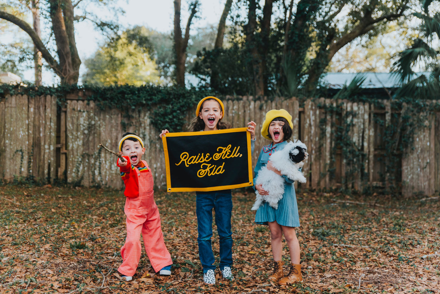 Raise Hell, Kid Camp Flag