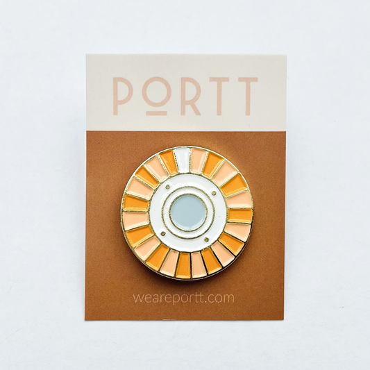 Portt Enamel Pin