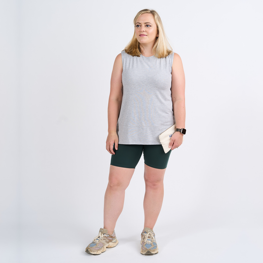 Women’s Gray Chemotherapy Tank Top