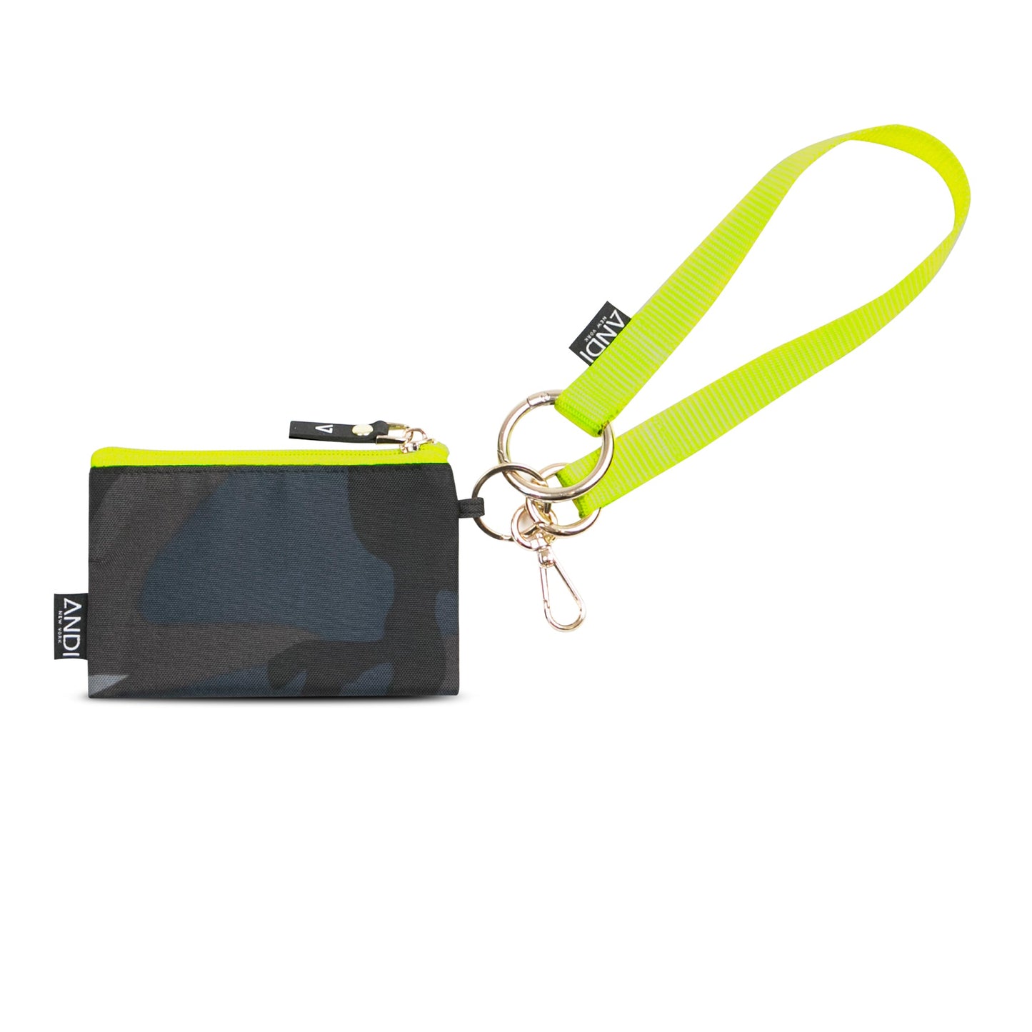 Key Leash - Hot Yellow (Gunmetal)