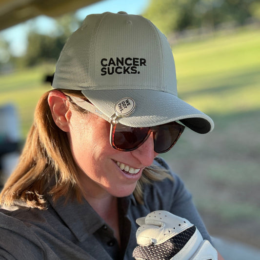 Cancer Sucks Golf Hat