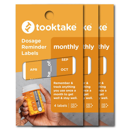 Monthly Reminder Labels